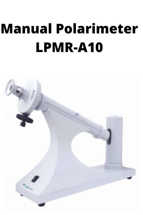 polarimeter lab manual|manual polarimeter lpmr a10.